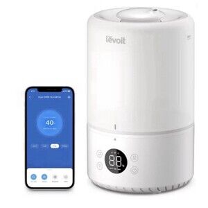 Levoit Bench Dual 200S Smart Top-Fill Humidifier - 3L Tank - White - Open Box